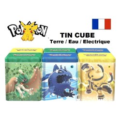 TRIO TIN CUBE POKEMON FR